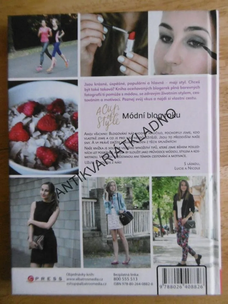 MÓDA, KRÁSA A ŽIVOTNÍ STYL, A CUP OF STYLE,EHRENBERGEROVÁ **an