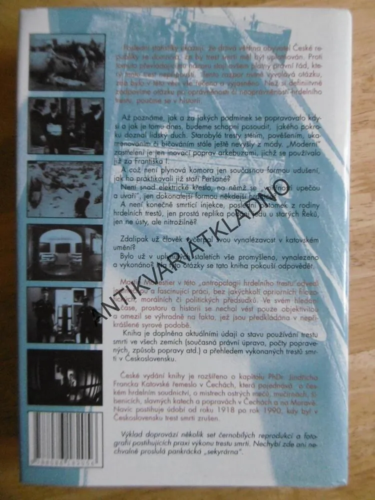 HISTORIE TRESTU SMRTI, MARTIN MONESTIER, **an