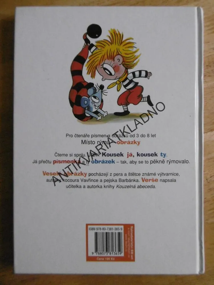 OBRÁZKOVÉ BÁSNIČKY, VĚRA JELÍNKOVÁ, VĚRA FALTOVÁ, **an