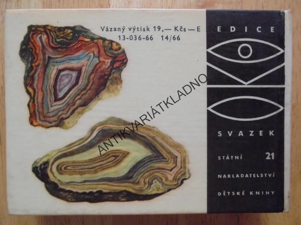OKO 21 - NAŠE NEROSTY, KOUŘIMSKÝ,MINERALOGIE