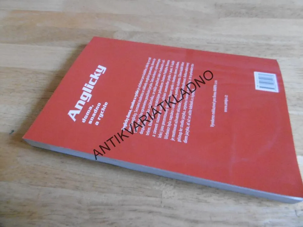 ANGLICKY DOMA, SNADNO A RYCHLE, VÝKUJA JAZYKA PŘÍMOU METODOU, bez CD, ANGLIČTINA, ANGLICKÝ JAZYK, **an