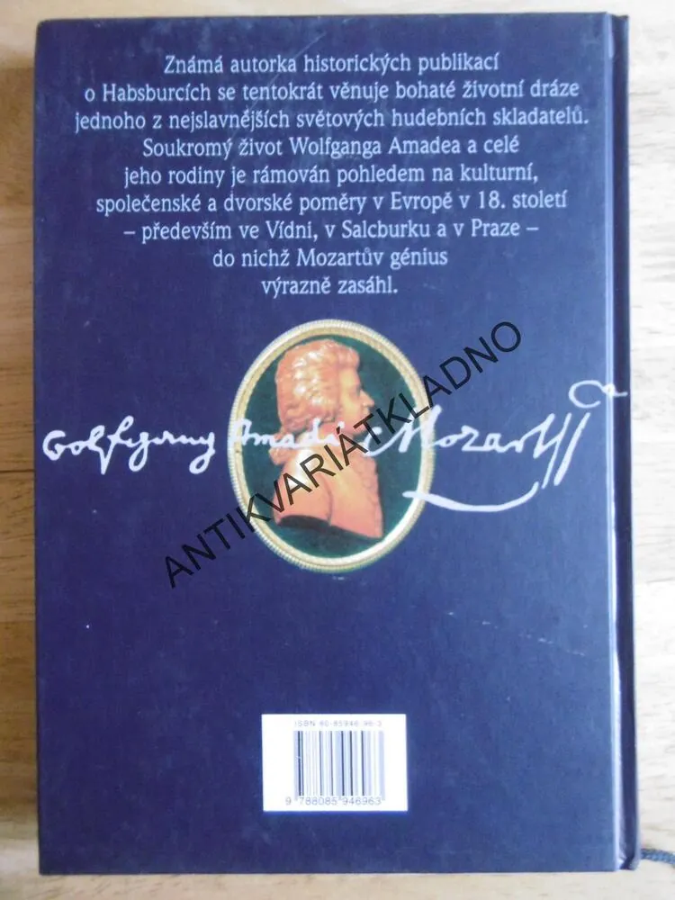 HLAVA PLNÁ HUDBY, ŽIVOT WOLFGANGA AMADEA MOZARTA, BRIGITTE HAMANNOVÁ, **an