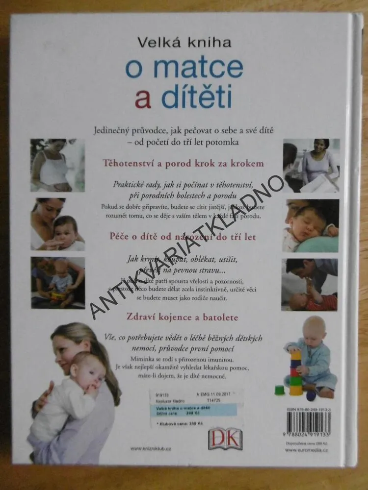 VELKÁ KNIHA O MATCE A DÍTĚTI, ELIZABETH FENWICKOVÁ, **an