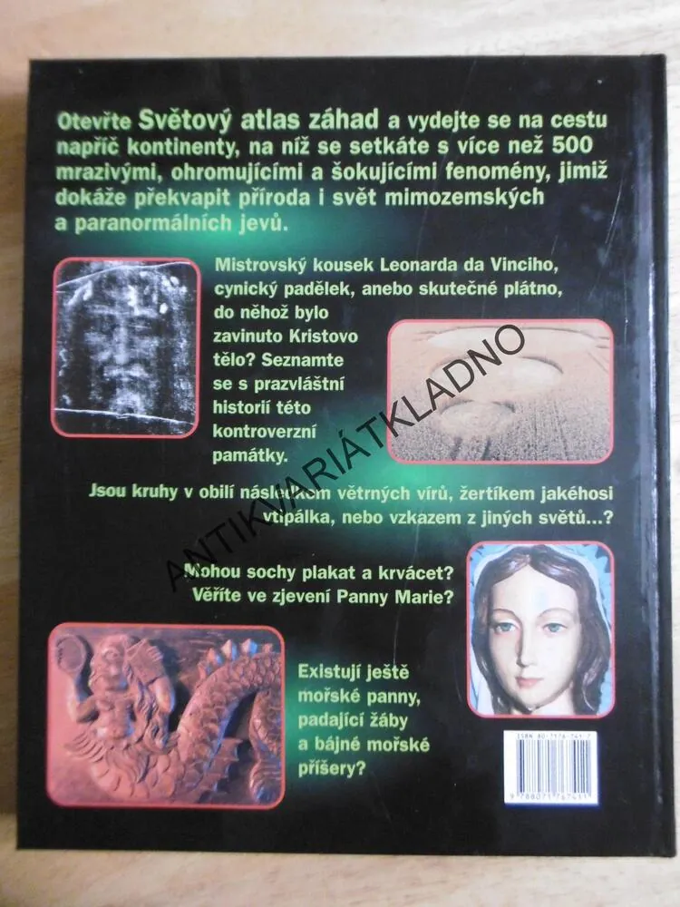 SVĚTOVÝ ATLAS ZÁHAD, KARL. P.N.SHUKER, **an