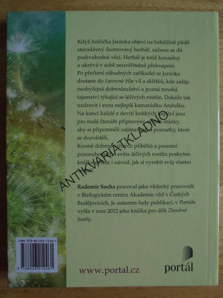 VÍLÍ BÝLÍ, TAJEMSTVÍ KOUZELNÉHO HERBÁŘE,SOCHA,CHUPÍKOVÁ