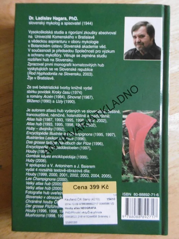 HOUBY ATLAS, LADISLAV HAGARA, MYKOLOGIE, **an