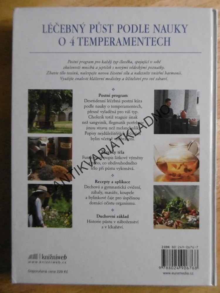 ZDRAVÍ Z KLÁŠTERNÍ LÉKÁRNY, PÁTER KILIAN SAUM,**an