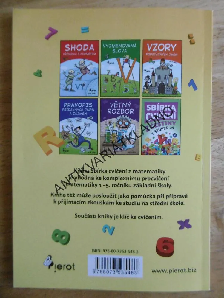 SBÍRKA CVIČENÍ Z MATEMATIKY 1. STUPEŇ ZŠ