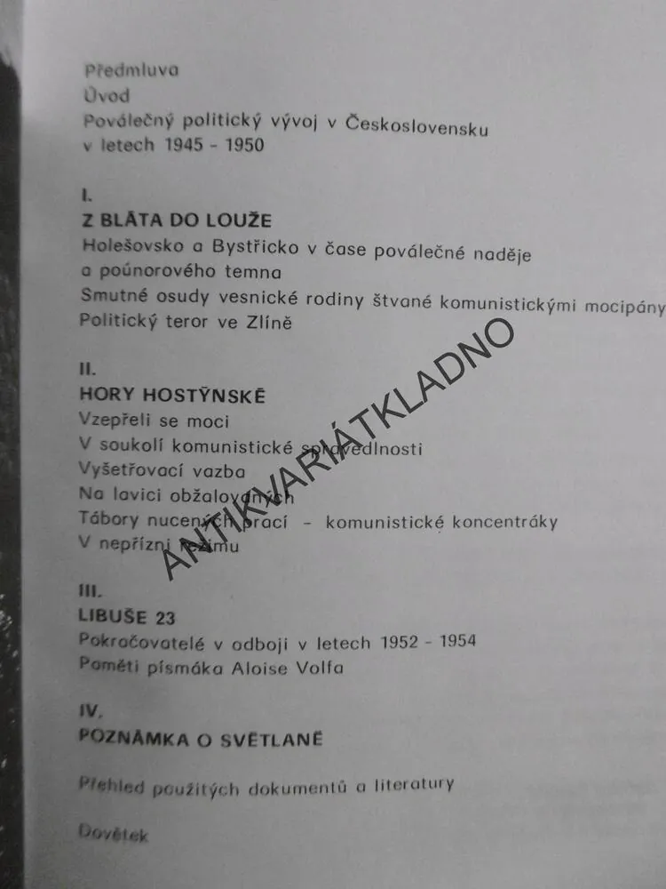 NESMIŘITELNÍ, HORY HOSTÝNSKÉ, JAROSLAV POSPÍŠIL, **an