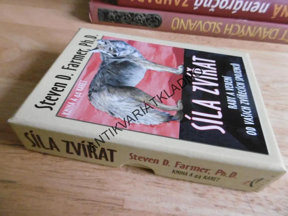 SÍLA ZVÍŘAT, KNIHA + 44 KARET, STEVEN D. FARMER, 