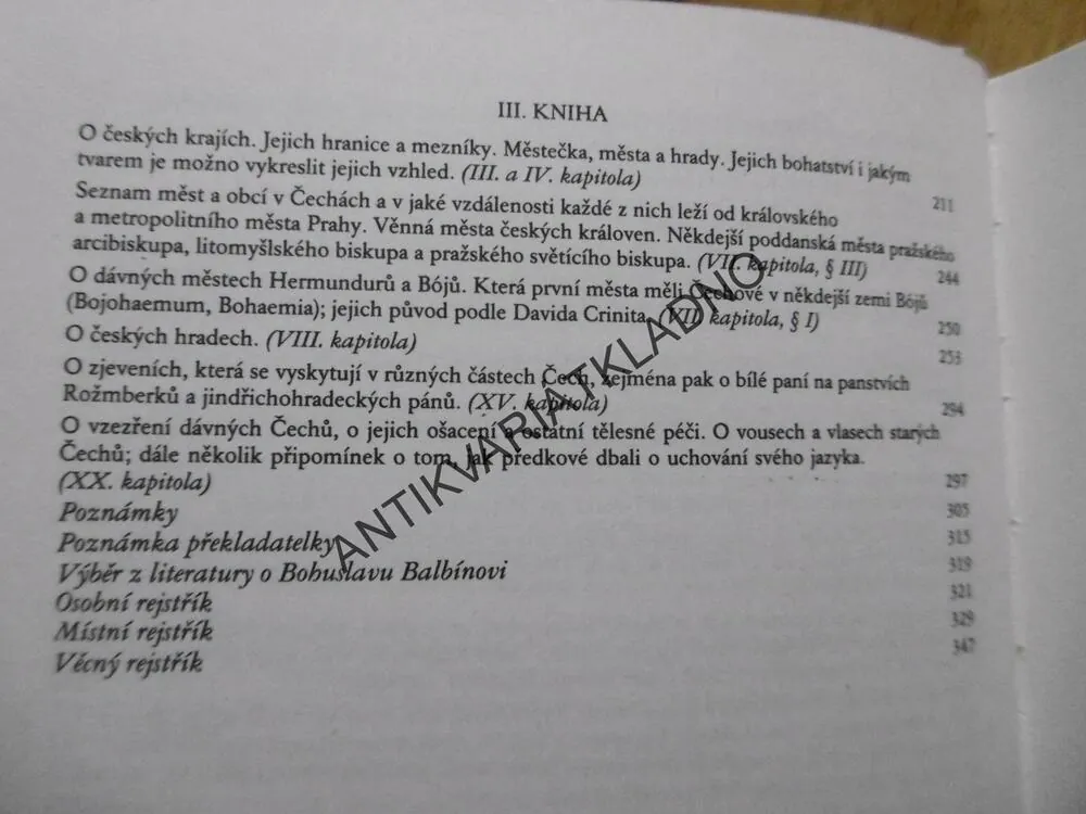 KRÁSY A BOHATSTVÍ ČESKÉ ZEMĚ, BOHUSLAV BALBÍN, 1986, **an