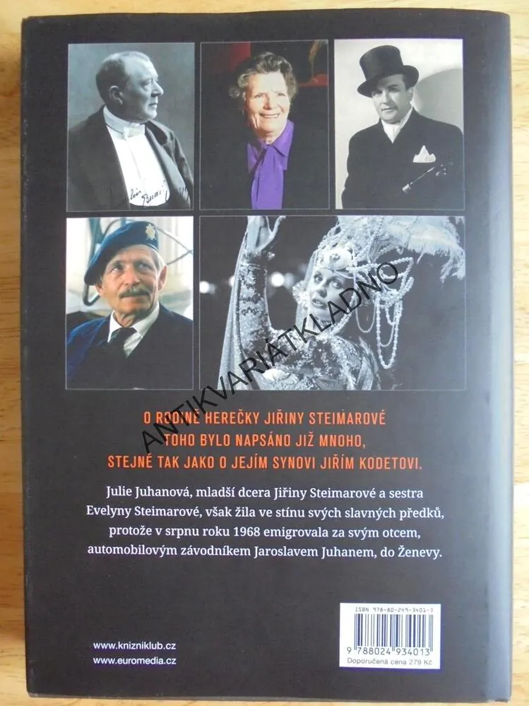 ŽIVOT VE STÍNU SLAVNÉHO RODU STEIMARŮ,JUHANOVÁ