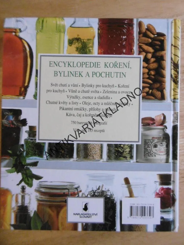 ENCYKLOPEDIE KOŘENÍ, BYLINEK A POCHUTIN, E.L. ORTIZOVÁ, **an
