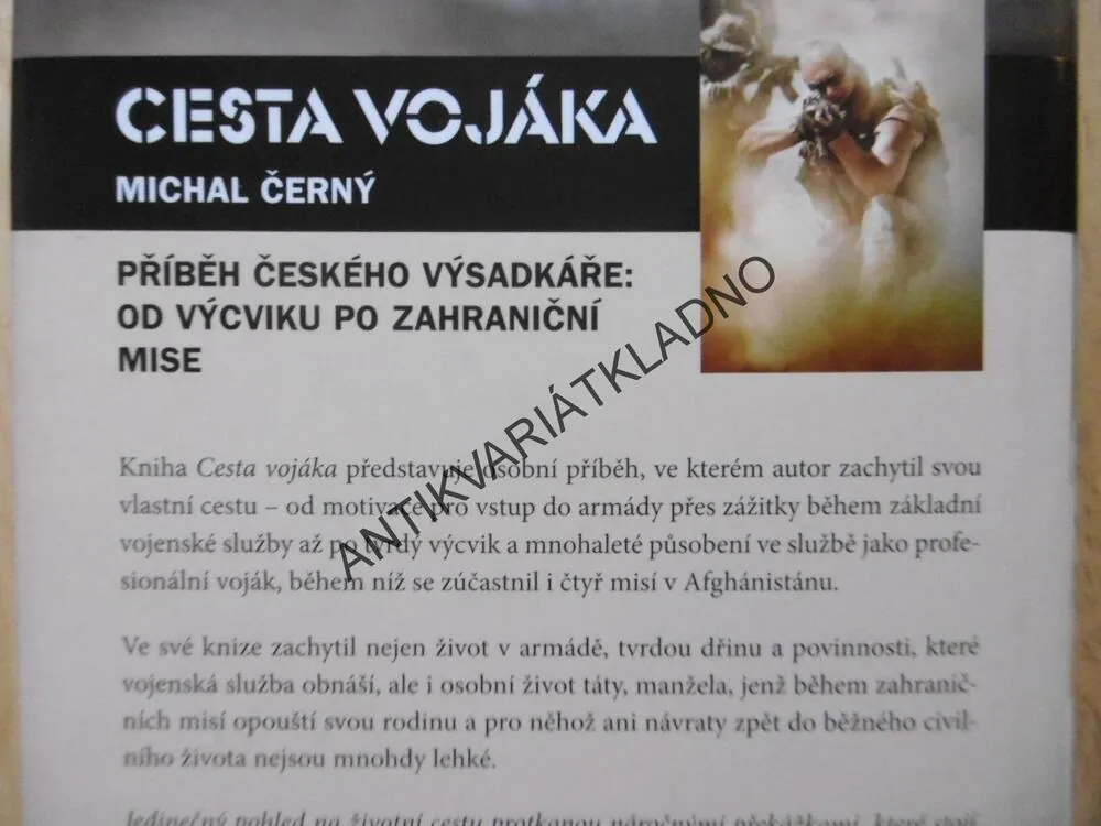 CESTA VOJÁKA, MICHAL ČERNÝ, **an