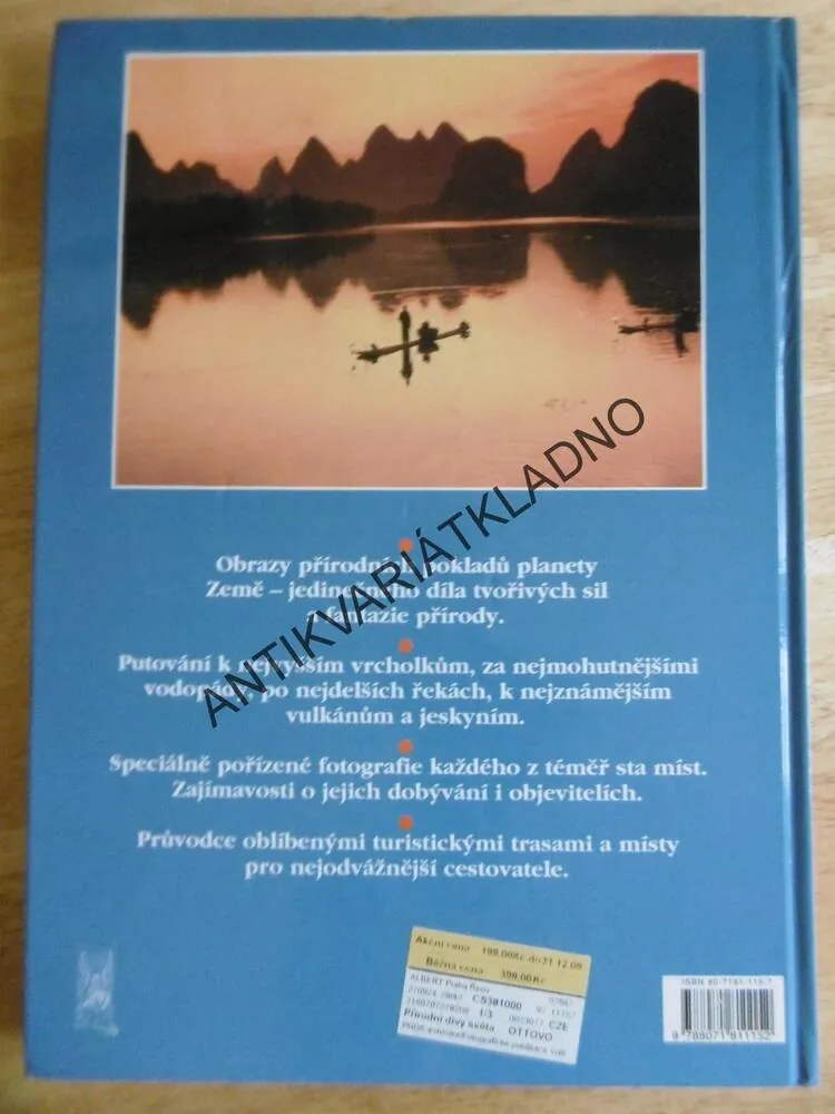 PŘÍRODNÍ DIVY SVĚTA, CESTY PO NEJKRÁSNĚJŠÍCH MÍSTECH ŠESTI KONTONENTŮ, JOYCE ROBINS, **an