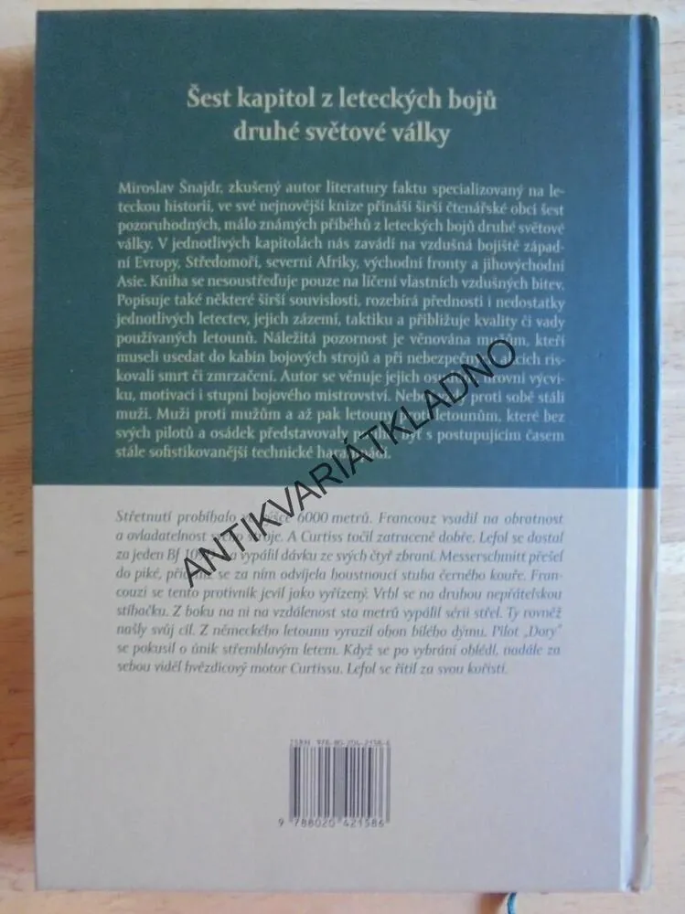 MUŽ PROTI MUŽI, STROJ PROTI STROJI,ŠNAJDR,LETECTVÍ