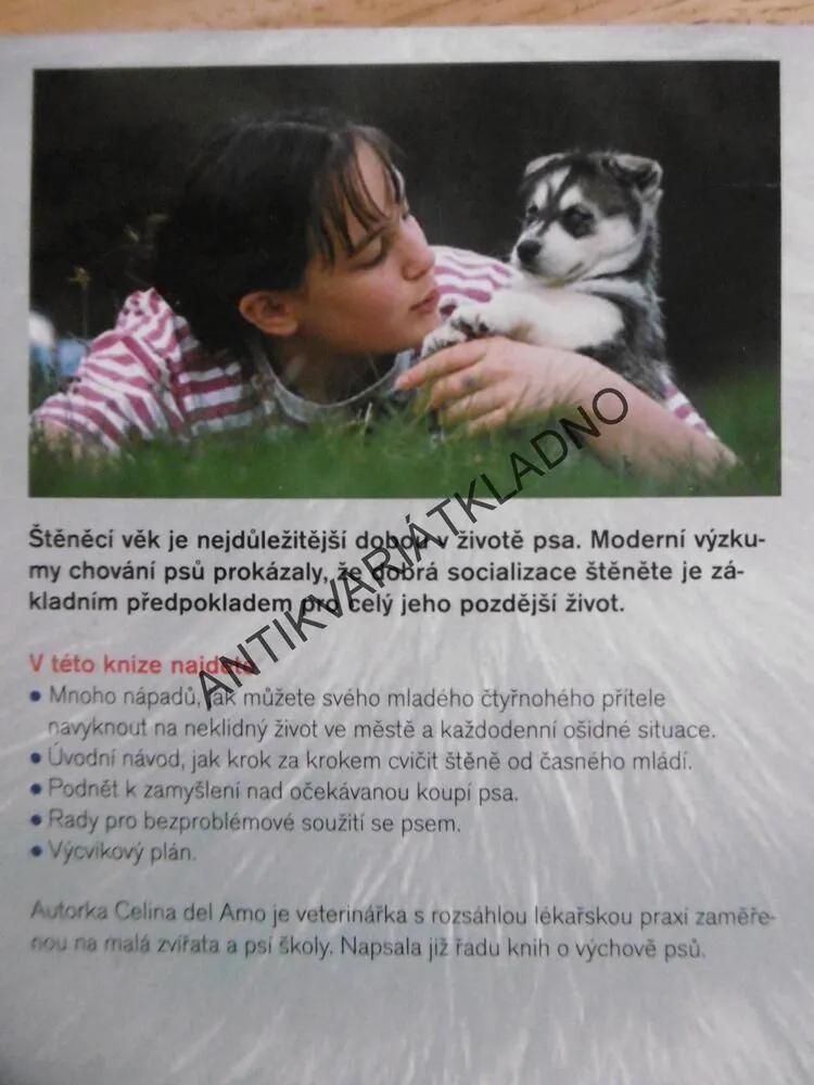 ŠKOLKA PRO ŠTĚŇATA, CELINA DEL AMO, CHOVATELSTVÍ, CHOVATEL, 