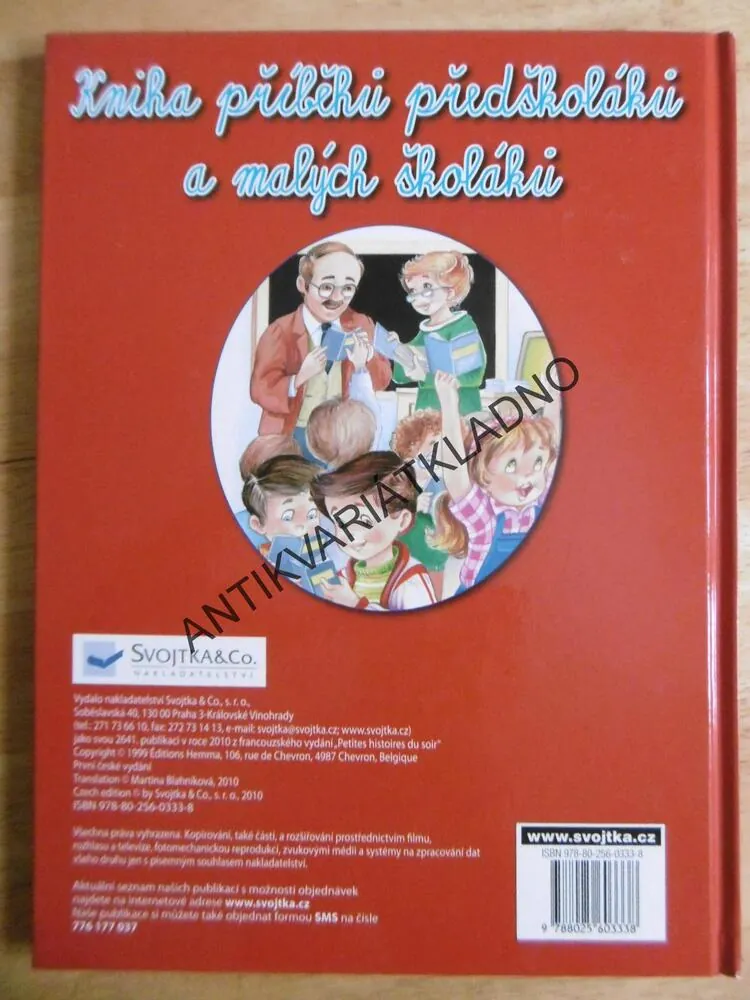 KNIHA PŘÍBĚHŮ PŘEDŠKOLÁKŮ A MALÝCH ŠKOLÁKŮ, **an