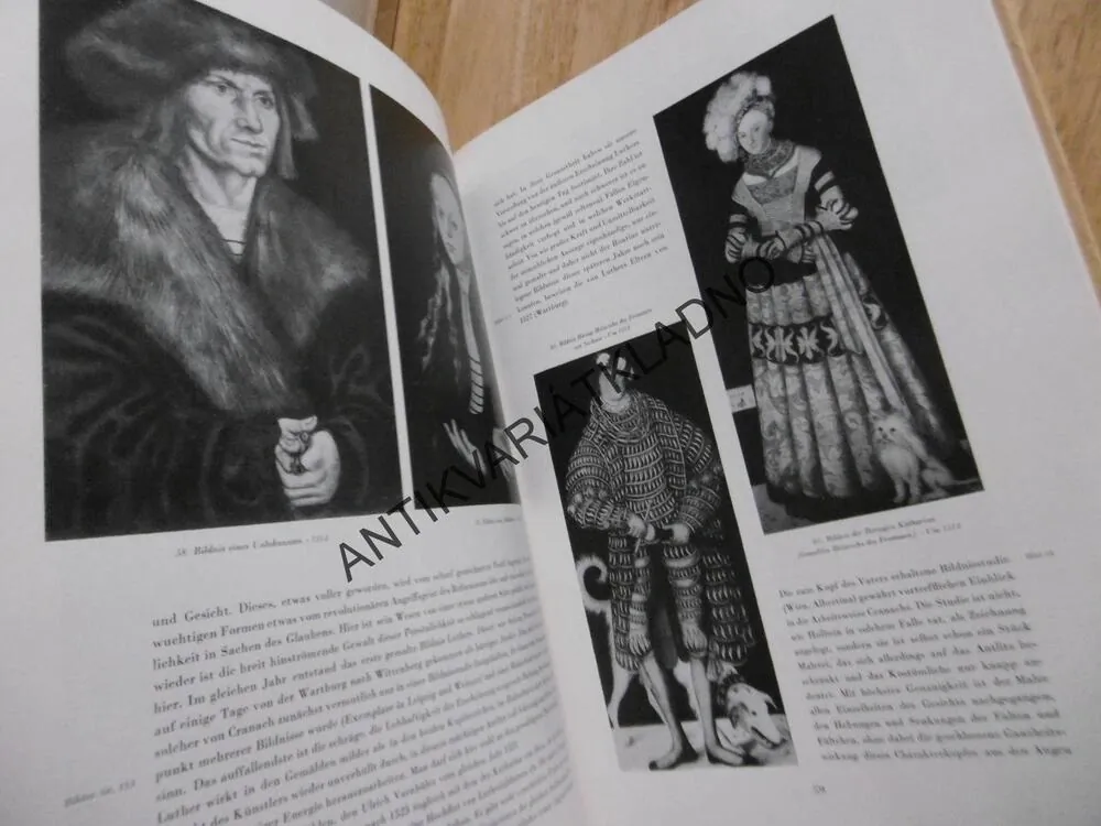 LUCAS CRANACH, DER KÜNSTLER UND FEINE ZEIT, NĚMECKY, **an