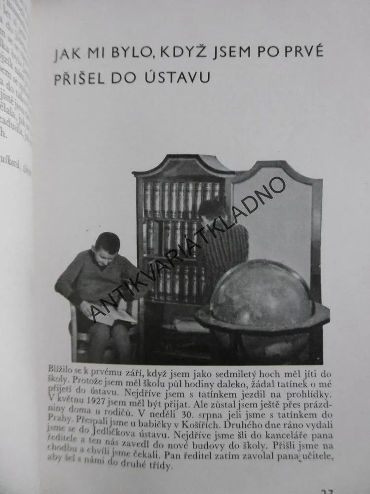 U JEDLIČKŮ, JEDLIČKŮV ÚSTAV, DR. JEDLIČKA, 1936,