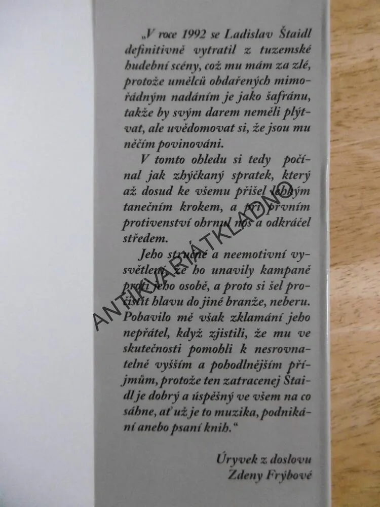 DESÁTÝ KLÍČ, LADISLAV ŠTAIDL, **an