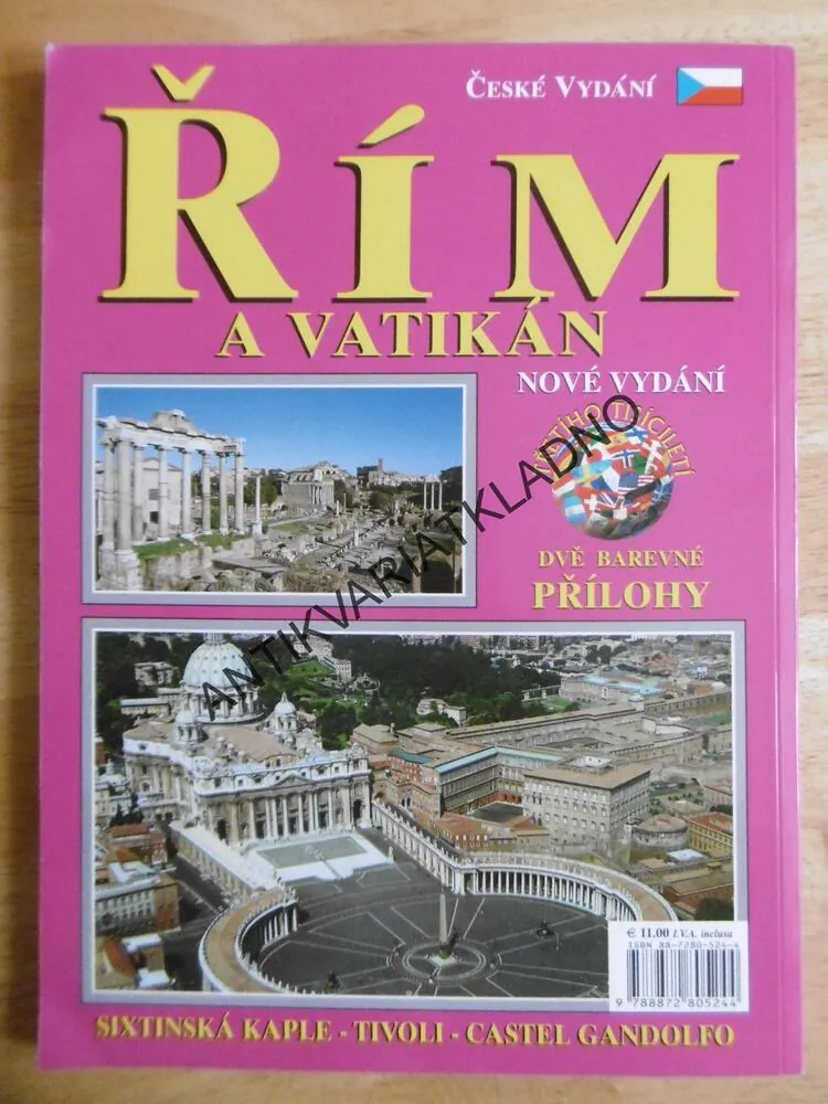 ŘÍM A VATIKÁN, ITÁLIE,CESTOPIS, **an
