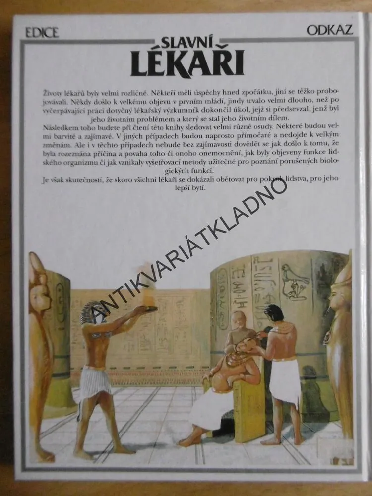 SLAVNÍ LÉKAŘI, LESNÝ, ZAHRADNÍČEK, ŘÍZEK, **an