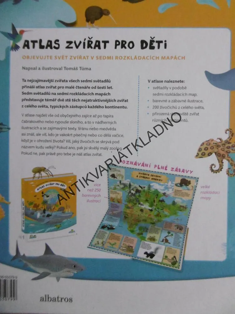 ATLAS ZVÍŘAT PRO DĚTI, **an