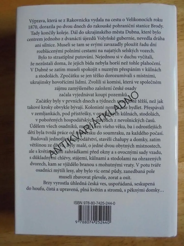 HISTORICKÉ DRAMA VOLYŇSKÝCH ČECHŮ, RICHTER