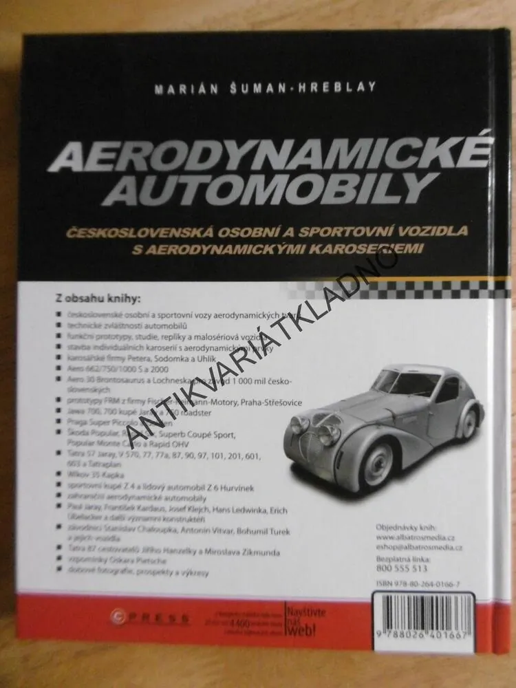 AUTOSALON, AERODYNAMICKÉ AUTOMOBILY, VETERÁN, ČR,SR, **an