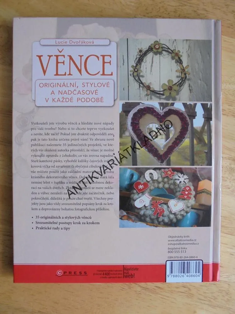 VĚNCE, ORIGINÁLNÍ, STYLOVÉ, NADČASOVÉ, LUCIE DVOŘÁKOVÁ,