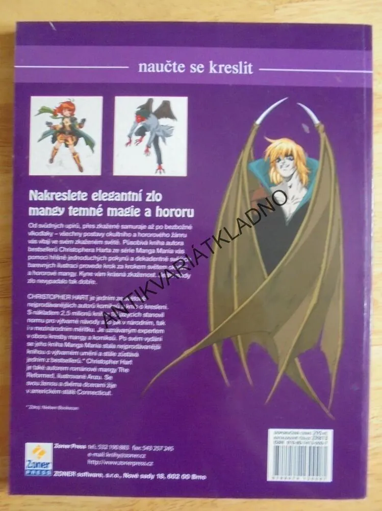 NAUČTE SE KRESLIT, MANGA, SVĚT HRŮZY A TEMNÉ MAGIE