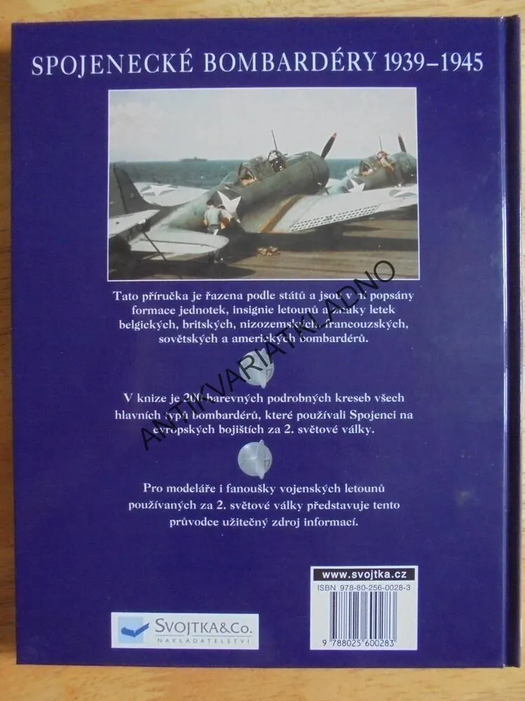 SPOJENECKÉ BOMBARDÉRY 1939-45, LETECTVÍ, **an
