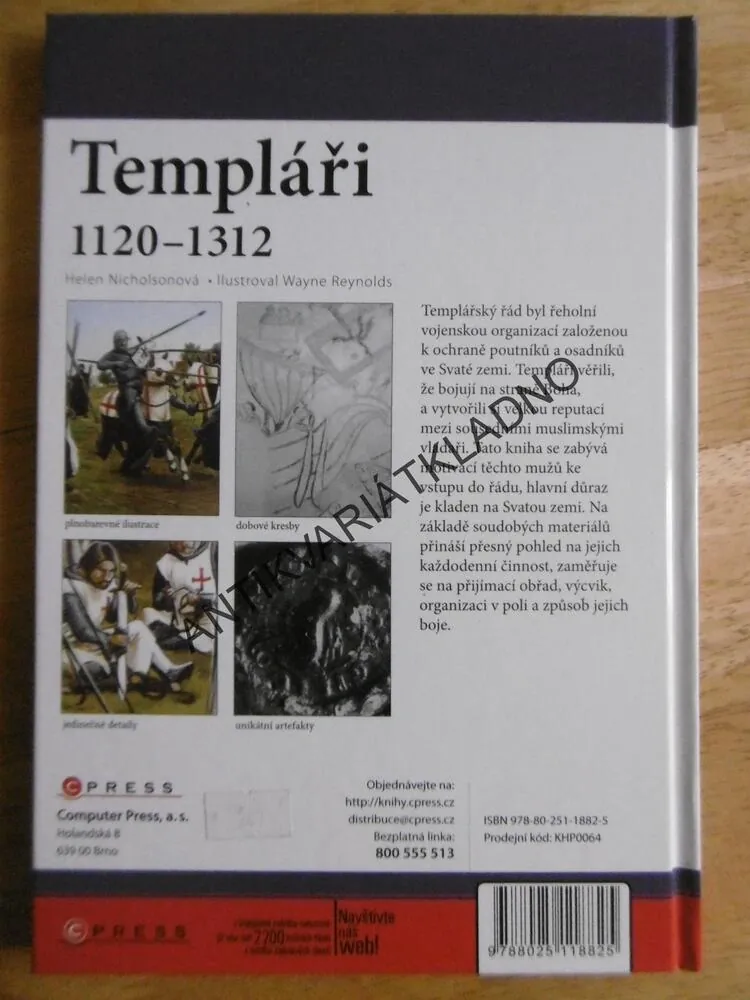 TEMPLÁŘI 1120-1312, NOICHOLSONOVÁ, WAYNE REYNOLDS, **an