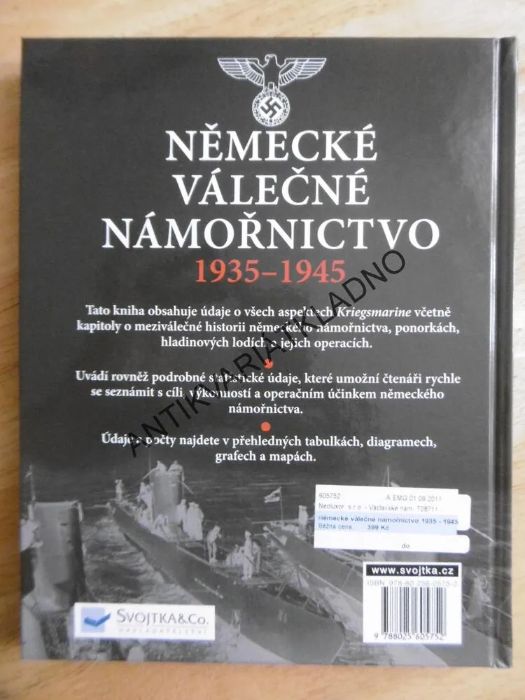 NĚMECKÉ VÁLEČNÉ NÁMOŘNICTVO 1939-1945, **an