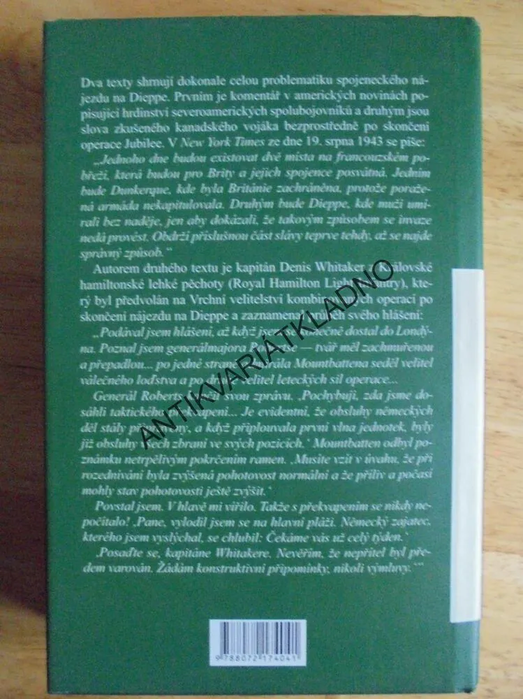 DIEPPE 1942, TIM SAUNDERS,VYLODĚNÍ EVROPA, VÁLKA, **an