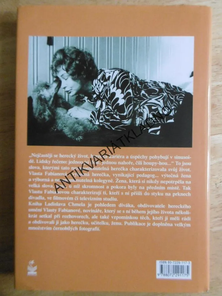 VLASTA FABIÁNOVÁ PĚKNEJ ŽIVOT TO BYL, LADISLAV CHMEL, **an