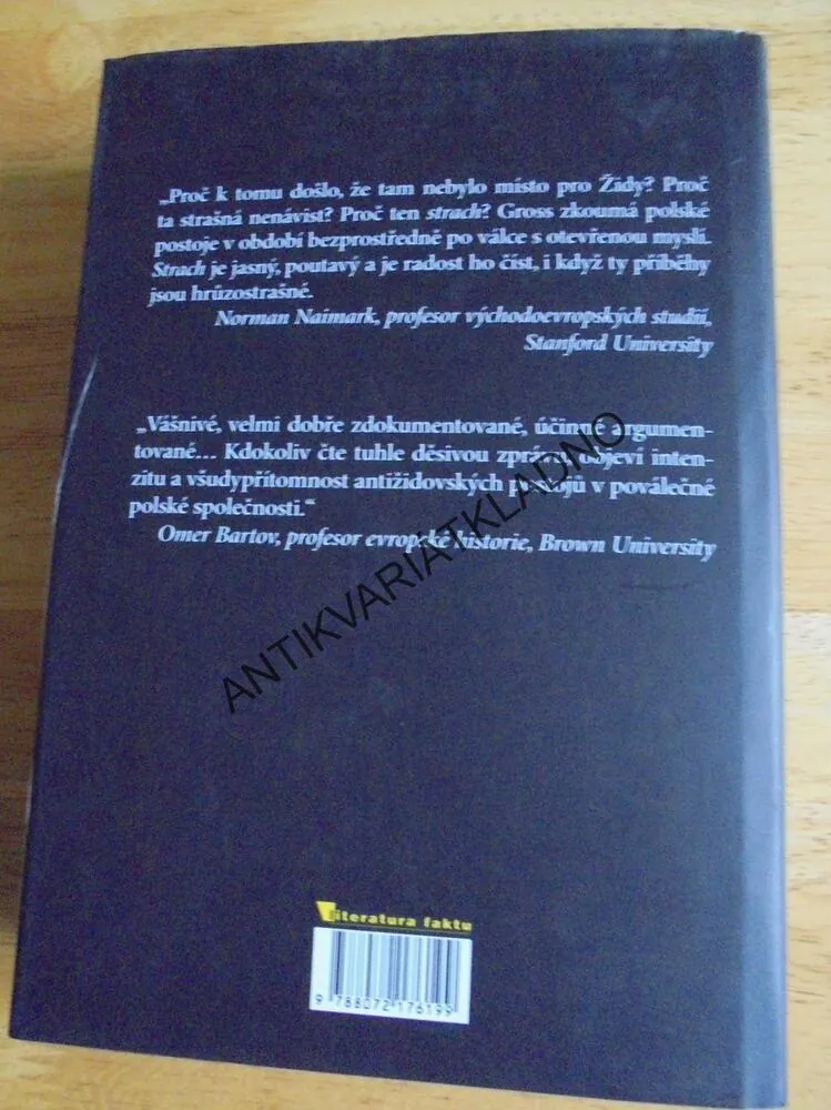 STRACH, POVÁLEČNÝ PROTIŽIDOVSKÝ POGROM, GROSS
