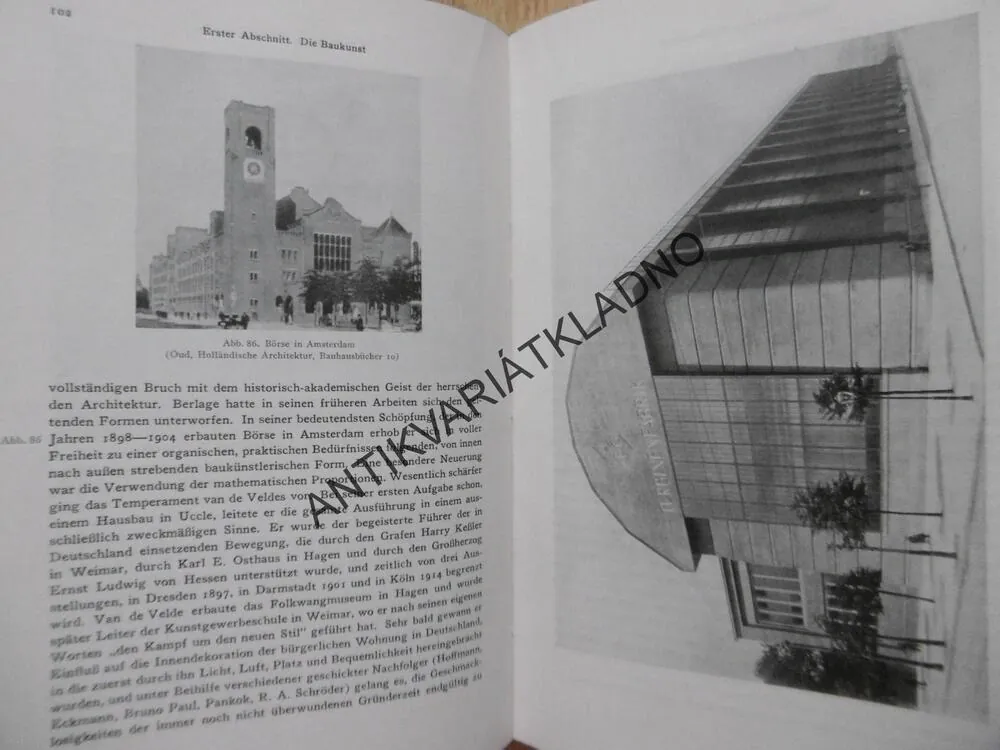 GESCHICHTE DER KUNST, WICKENHAGEN-UHDE, NĚMECKY, **an