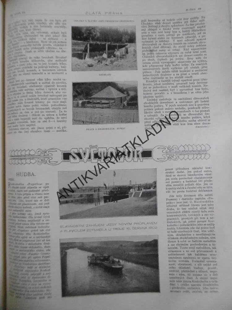 ZLATÁ PRAHA, 1902, ROČ. 19.,