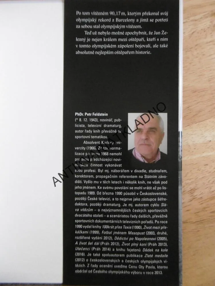 ZLATÉ HROTY, PETR FELDSTEIN, DANA ZÁTOPKOVÁ, JAN ŽELEZNÝ, BARBORA ŠPOTÁKOVÁ, VÍTĚZSLAV VESELÝ, **an