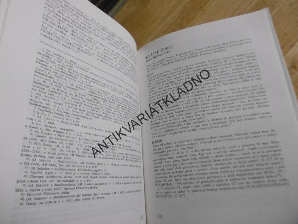 ZNAKY A PEČETĚ ZÁPADOČEKSÝCH MĚST A MĚSTEČEK, JAN PELANT, **an