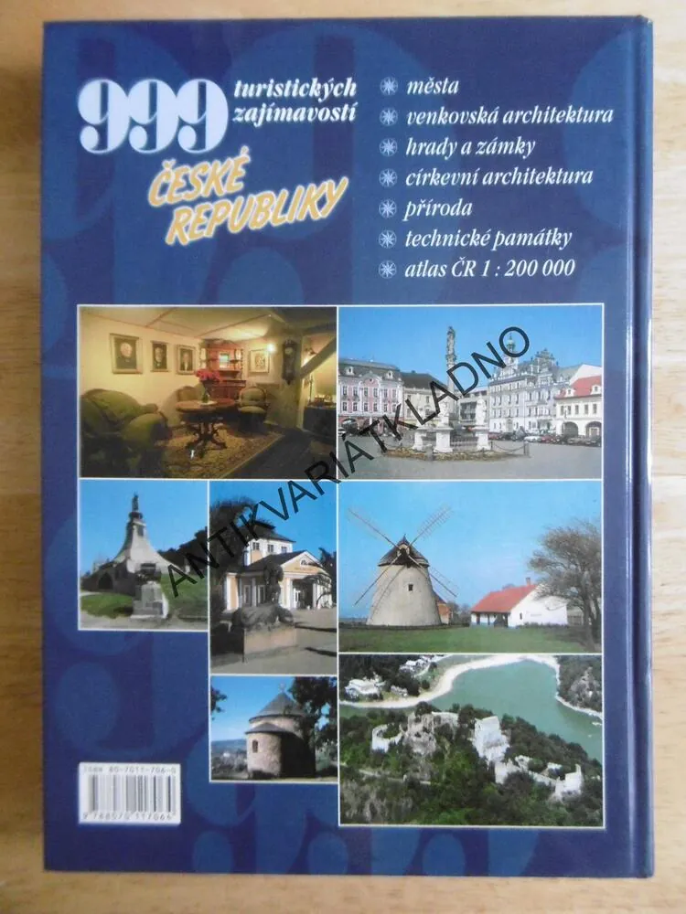 999 TURISTICKÝCH ZAJÍMAVOSTÍ ČESKÉ REPUBLIKY, **an