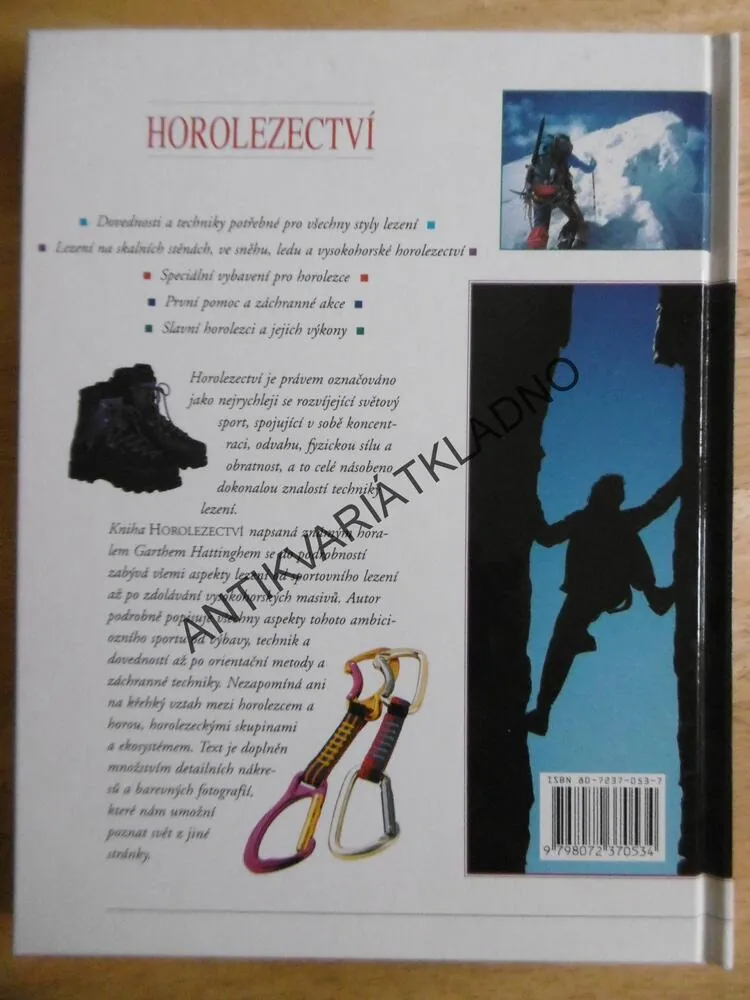 HOROLEZECTVÍ, GARTH HATTINGH, **an