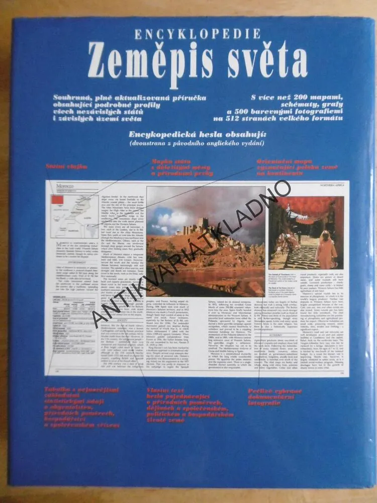 ENCYKLOPEDIE ZEMĚPIS SVĚTA, PŘEHLED VŠECH STÁTŮ A ZÁVISLÝCH ÚZEMÍ, **an