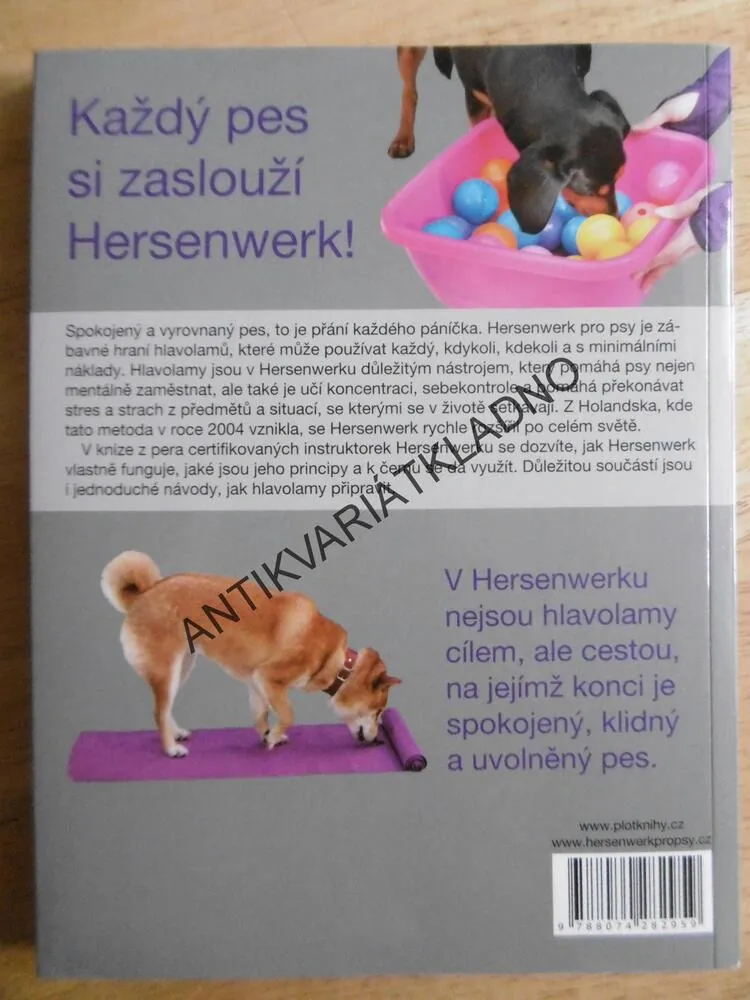 HERSENWERK PRO PSY, PSÍ HLAVOLAMY, HELENA HEJZLAROVÁ, **an