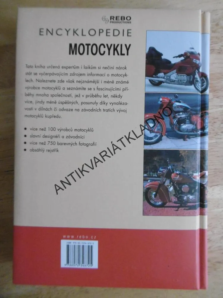 ENCYKLOPEDIE MOTOCYKLY, MIRCO DE CET,, **an