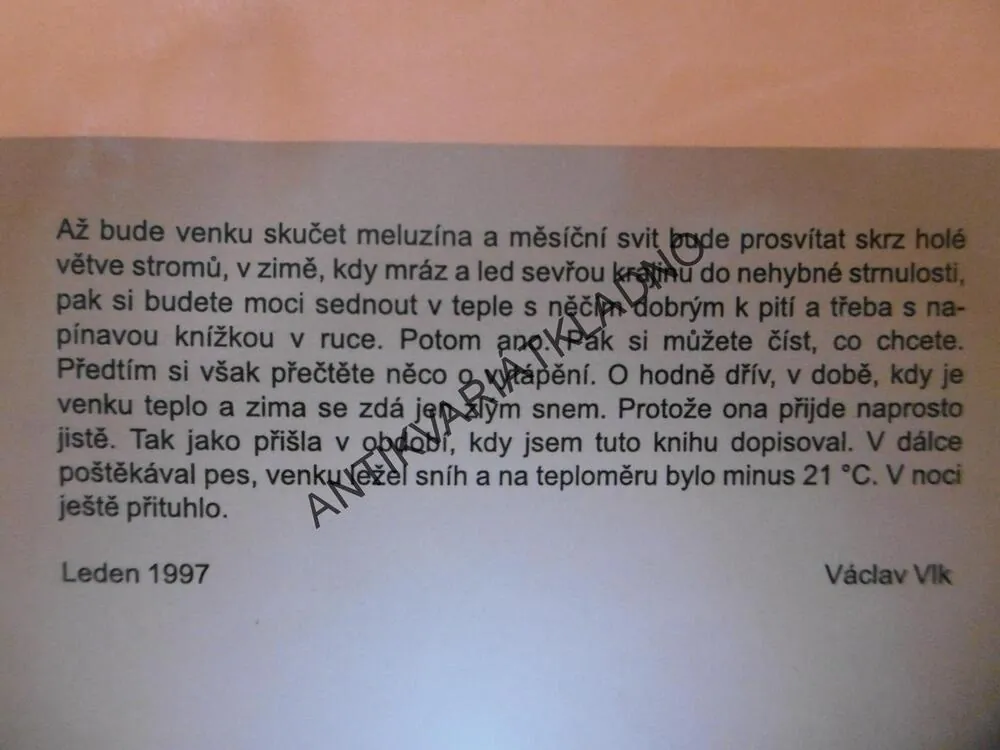 KACHLOVÁ KAMNA, PROFI HOBBY 16, VÁCLAV VLK, **an