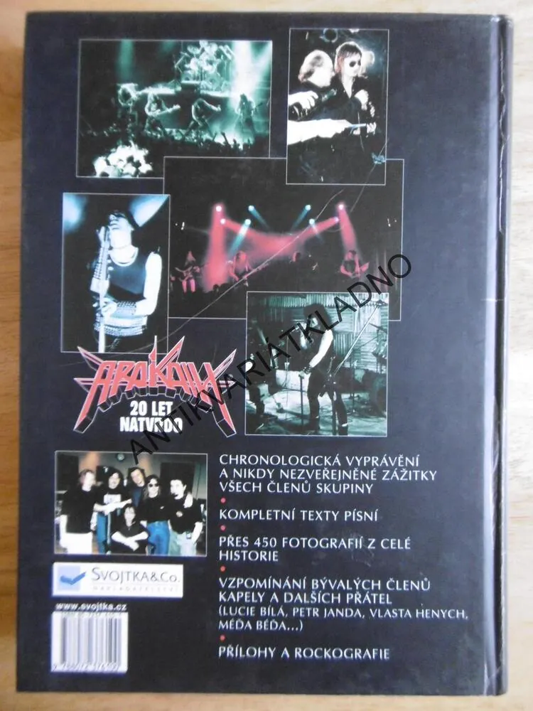 ARAKAIN, 20 LET NATVRDO, ROBERT KANIA, BOHOUŠ NĚMEC, **an
