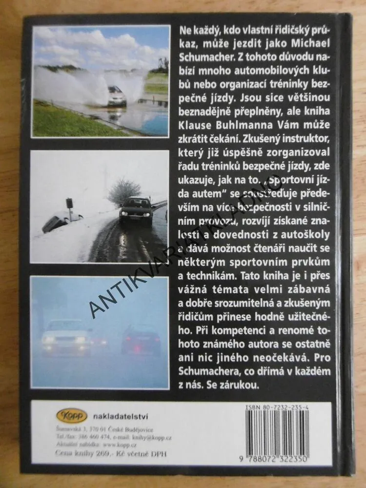 SPORTOVNÍ JÍZDA AUTEM, TIPY, TRIKY A TECHNIKA, KAUS BUHLMANN, **an